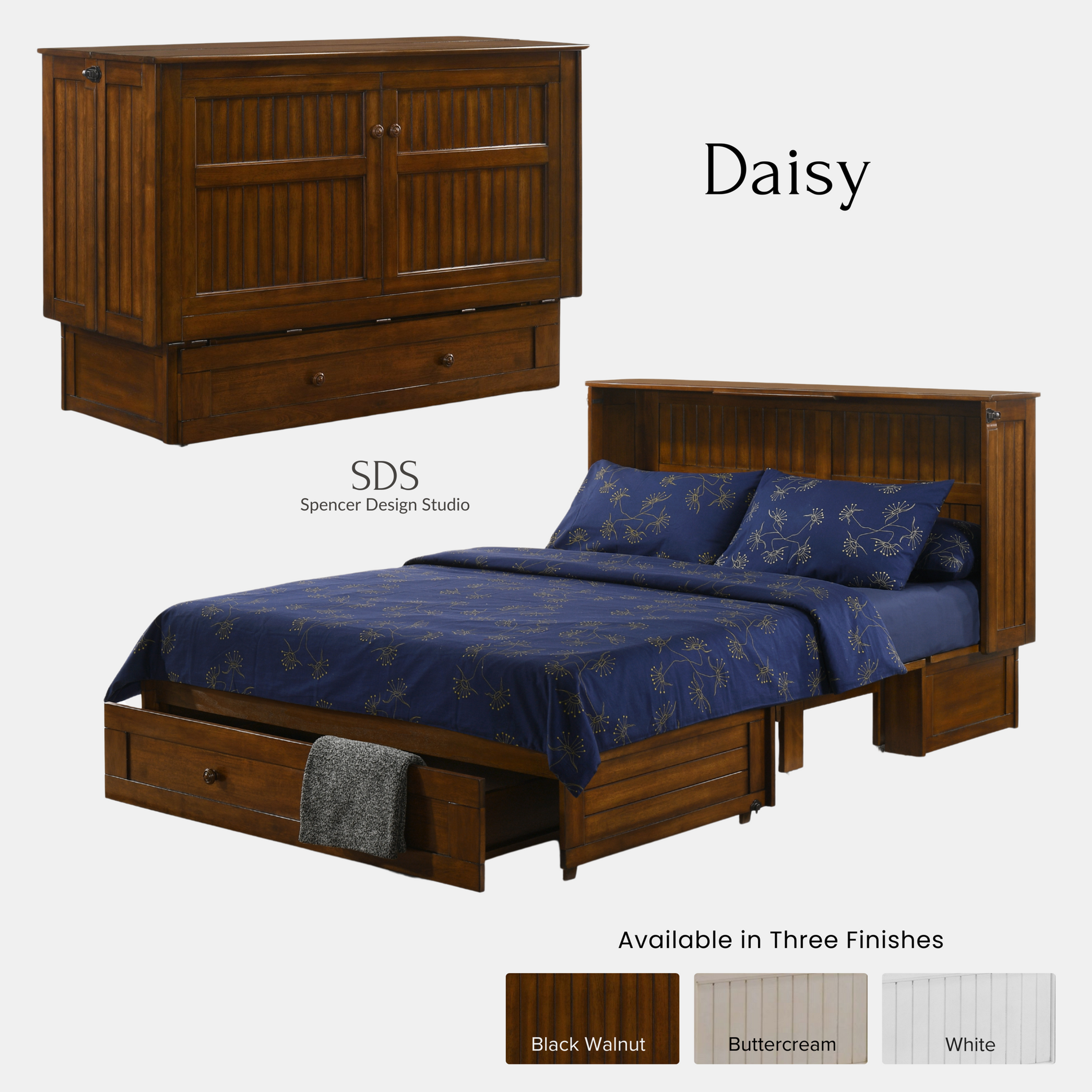 Daisy Murphy Cabinet Color Options