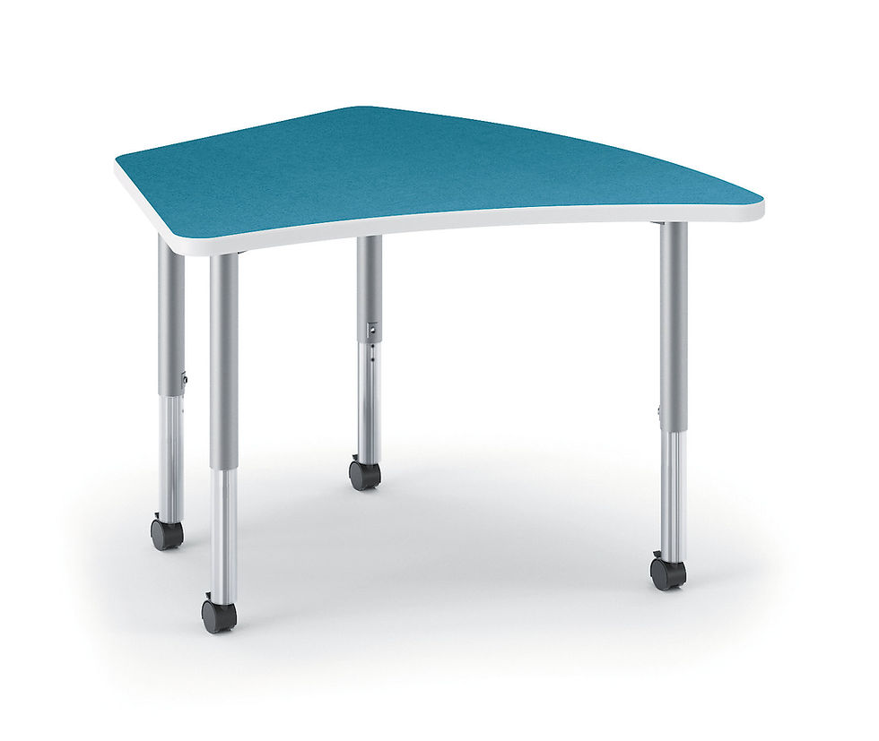 Thumbnail: Kite-Shaped Table | 40"W x 24"D