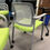 Thumbnail: #731, Pre-Owned Allsteel Relate Stacking Chair | Green