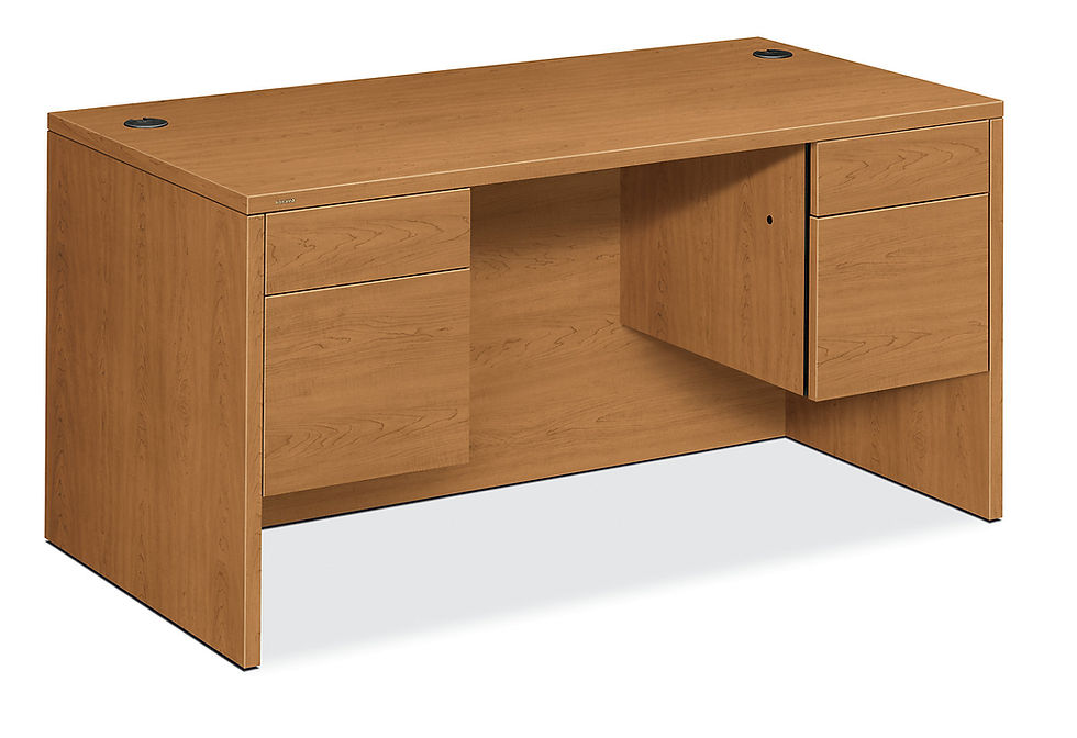 Thumbnail: Double Pedestal Desk | 60.0" W x 30.0" D
