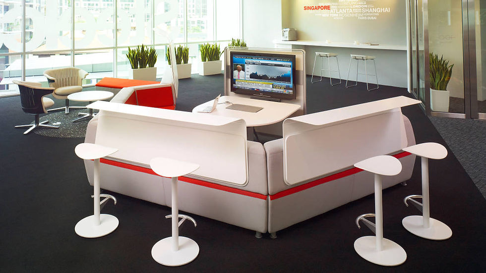 Thumbnail: #364, Pre-Owned Steelcase media:scape Lounge Chairs