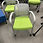 Thumbnail: #731, Pre-Owned Allsteel Relate Stacking Chair | Green