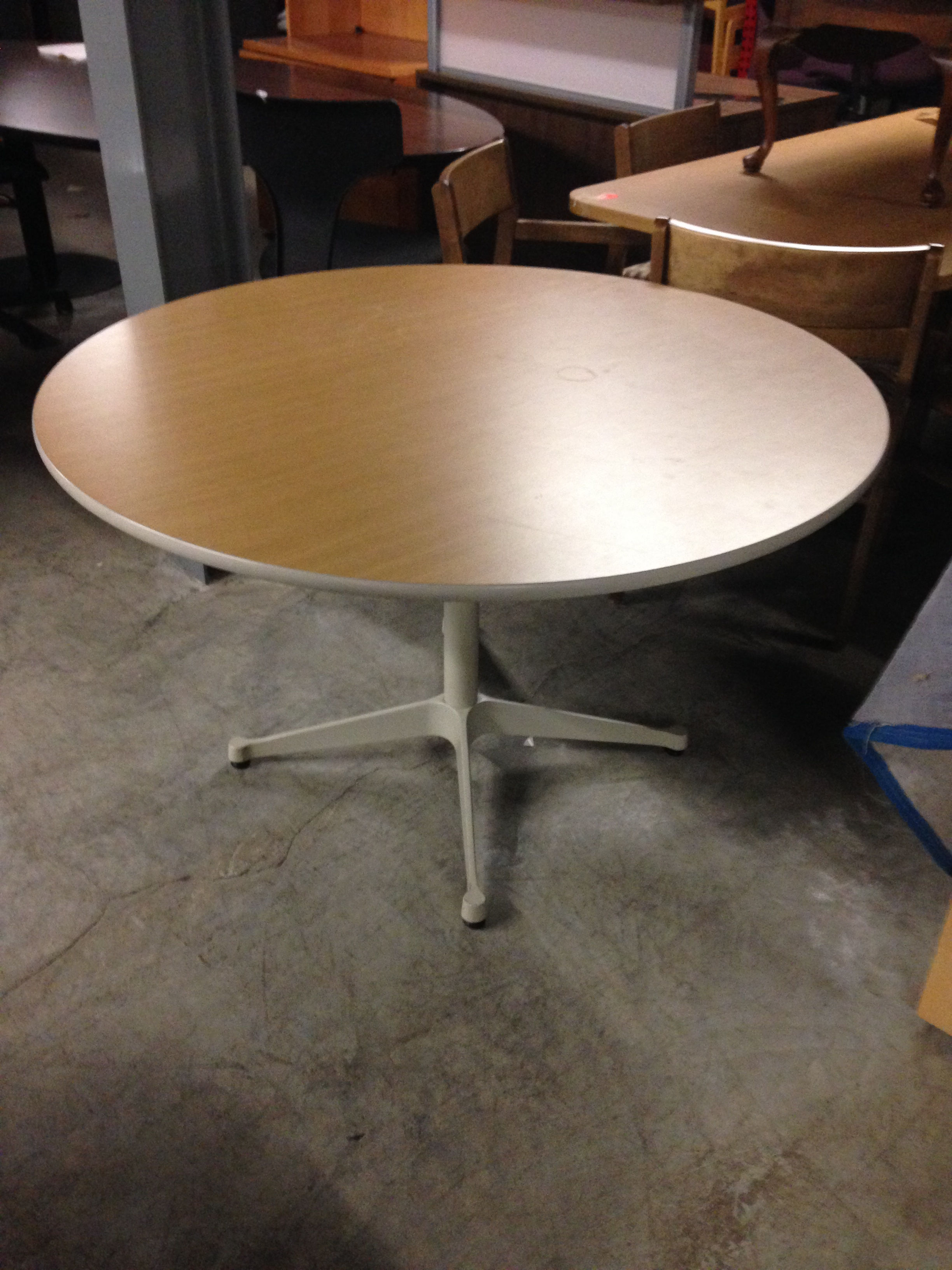#101, Pre-Owned Herman Miller 48" Round Table