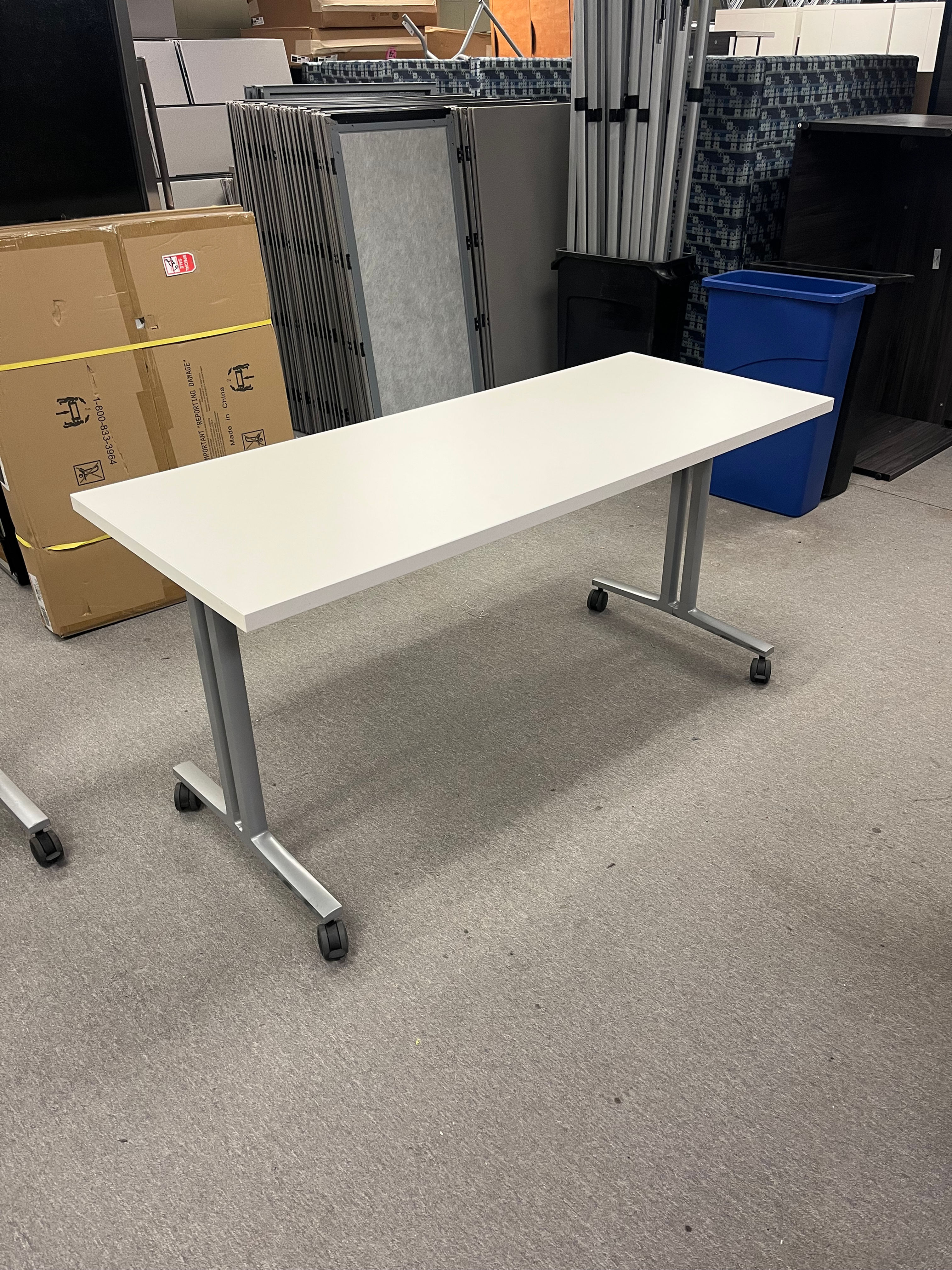 #833, Pre-Owned Herman Miller Training Table - Flip Top Base | 24" x 60"