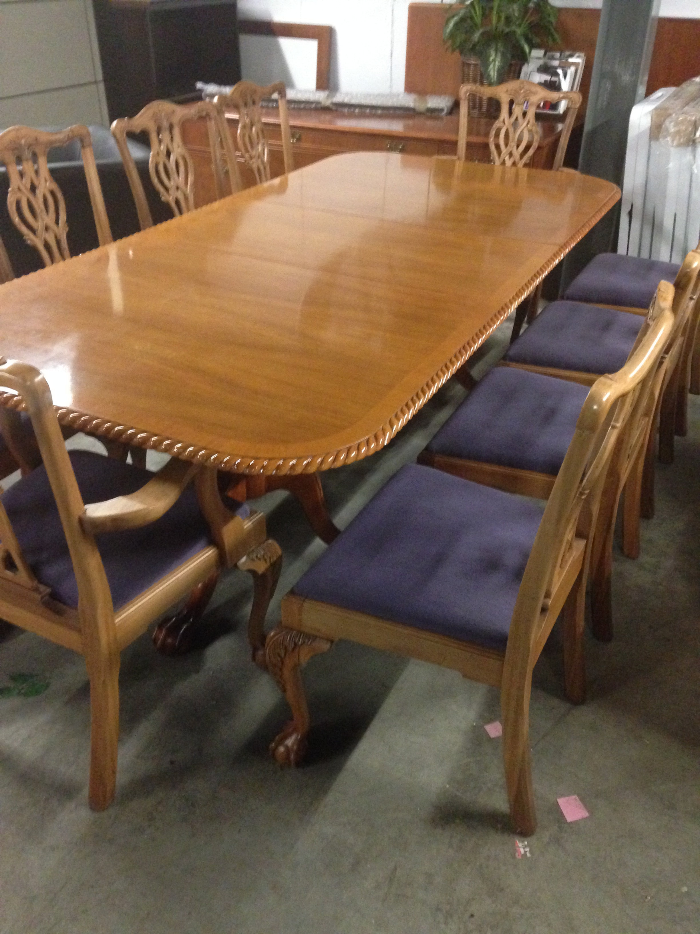 PreOwned Dining Room Set Used Furniture Discount Office Furniture