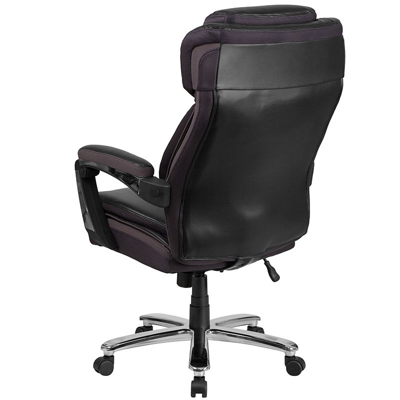 Thumbnail: Leather Executive Swivel Ergonomic Office Chair