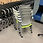 Thumbnail: #731, Pre-Owned Allsteel Relate Stacking Chair | Green