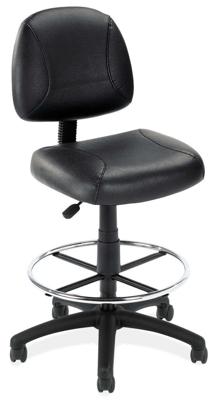 Thumbnail: Effort Deluxe Posture Chair, Footring, Armless