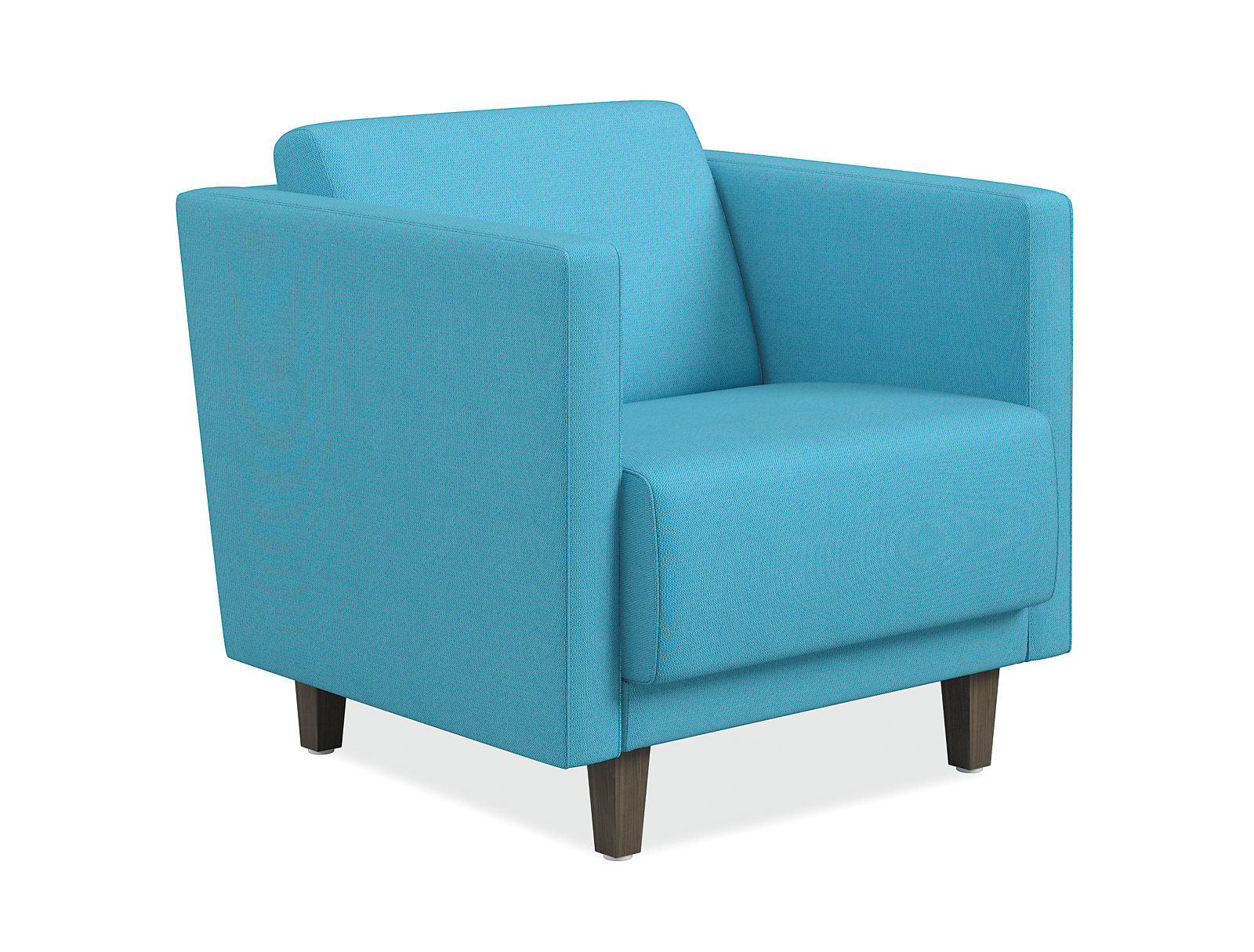 Lounge Chair with Straight Arms