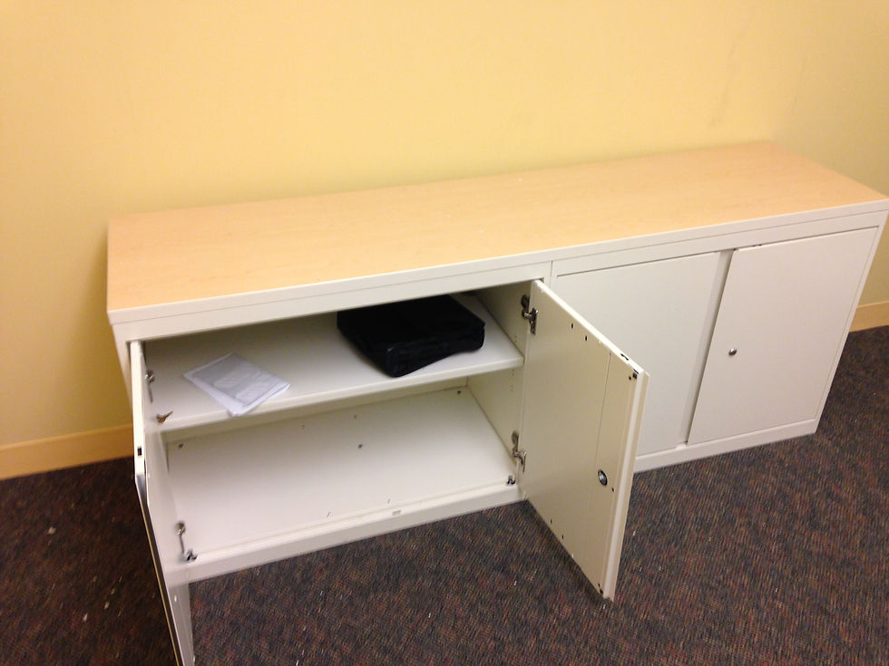 Thumbnail: #294, Pre-Owned Allsteel Credenza