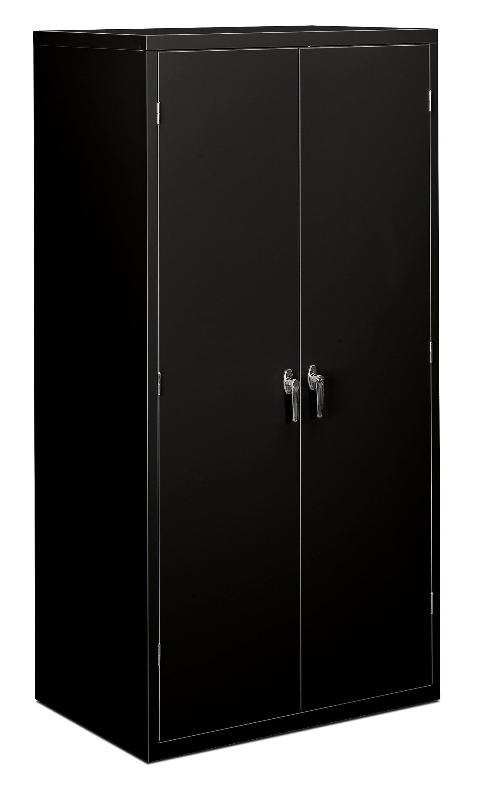 Storage Cabinet, 5 Shelves, 24"D, Black