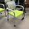Thumbnail: #731, Pre-Owned Allsteel Relate Stacking Chair | Green
