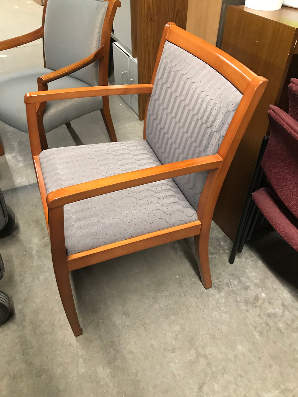 Thumbnail: #380, Pre-Owned SMED Wooden Side Chairs