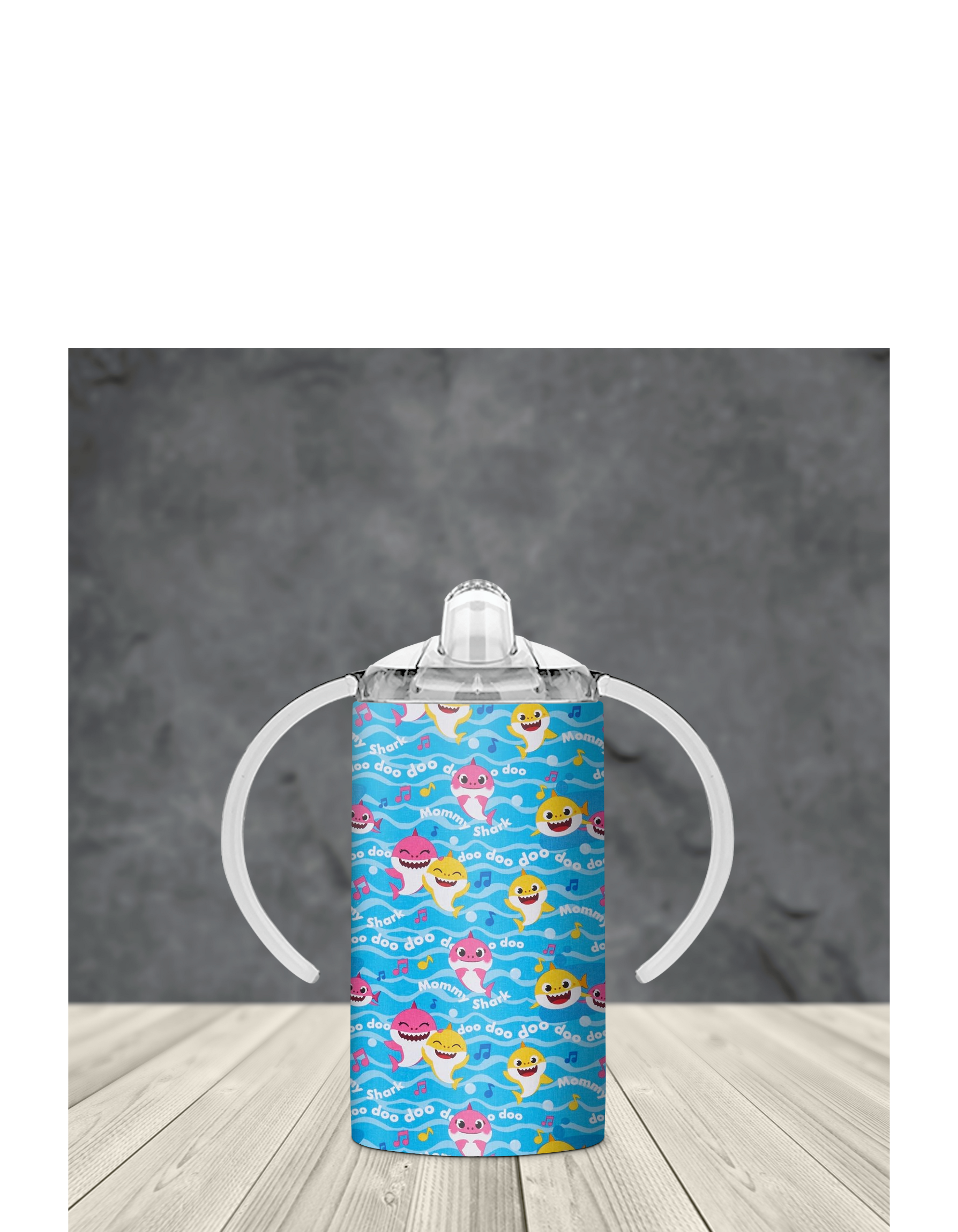 Baby shark grow with me sippy and princess grow with me sippy