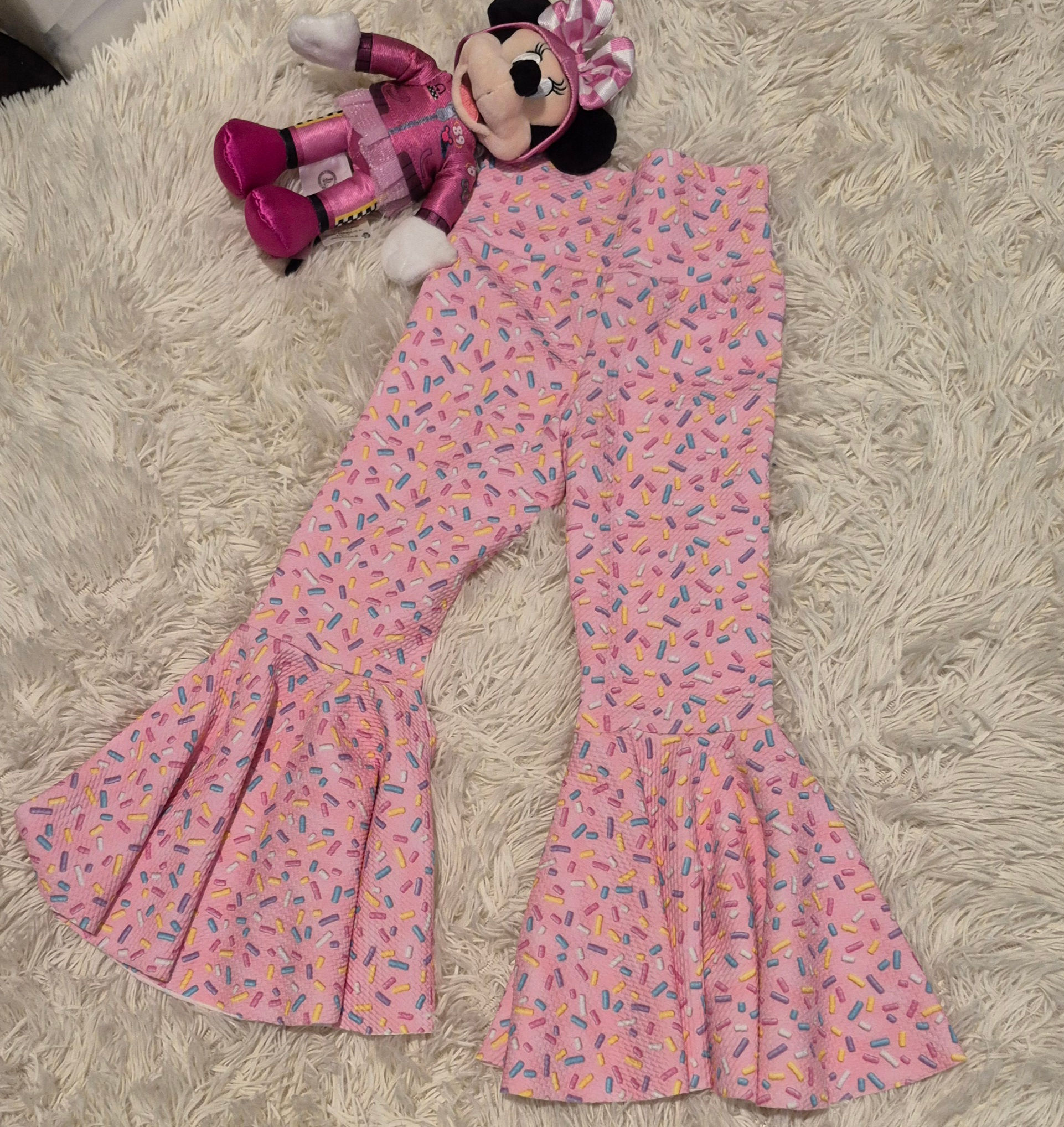 Girl Bell Bottoms sparkle pants