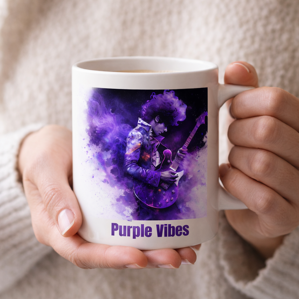Thumbnail: 15 0z coffee cup purple vibes
