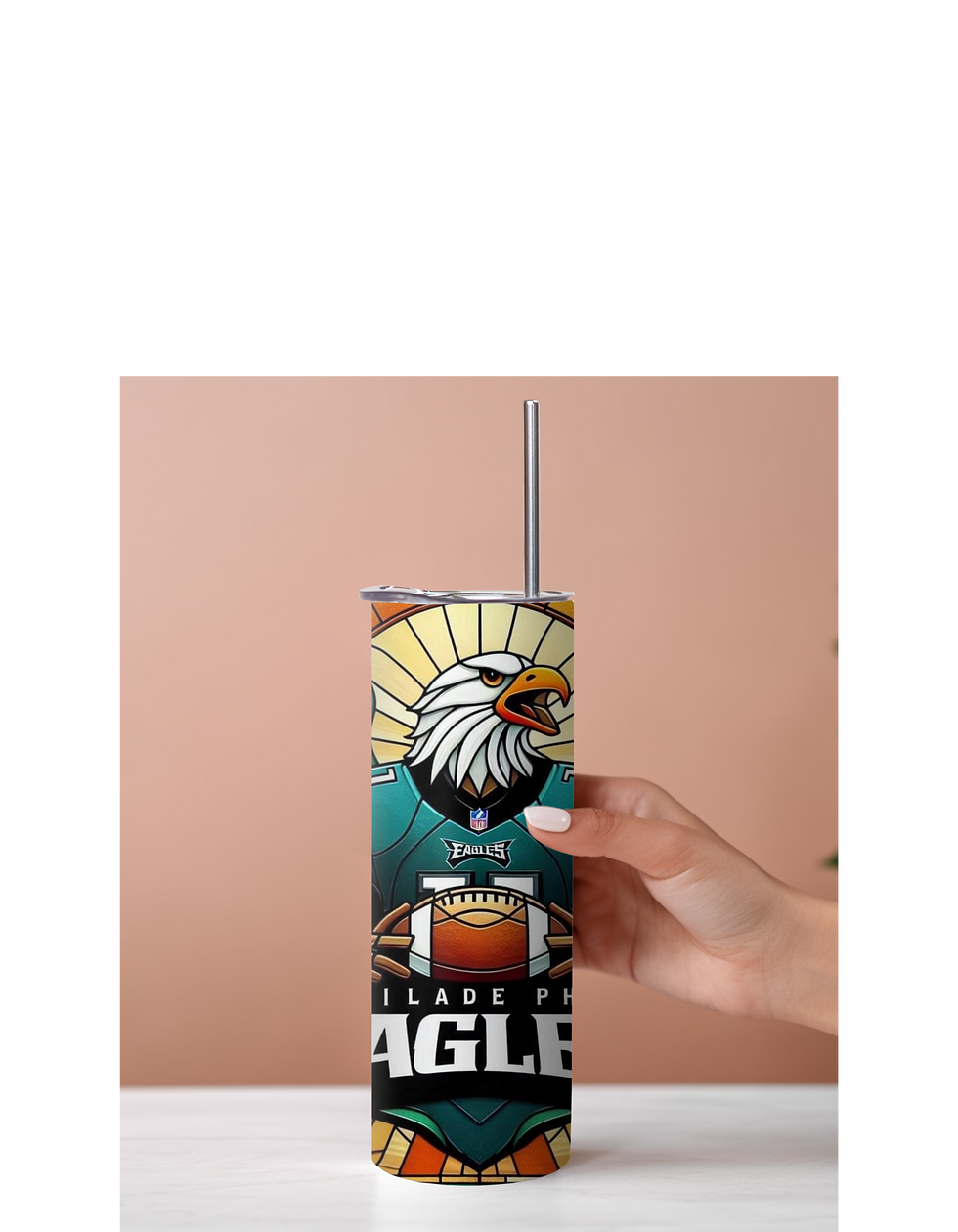Thumbnail: Eagles inspired Eagles NFL Tumbler