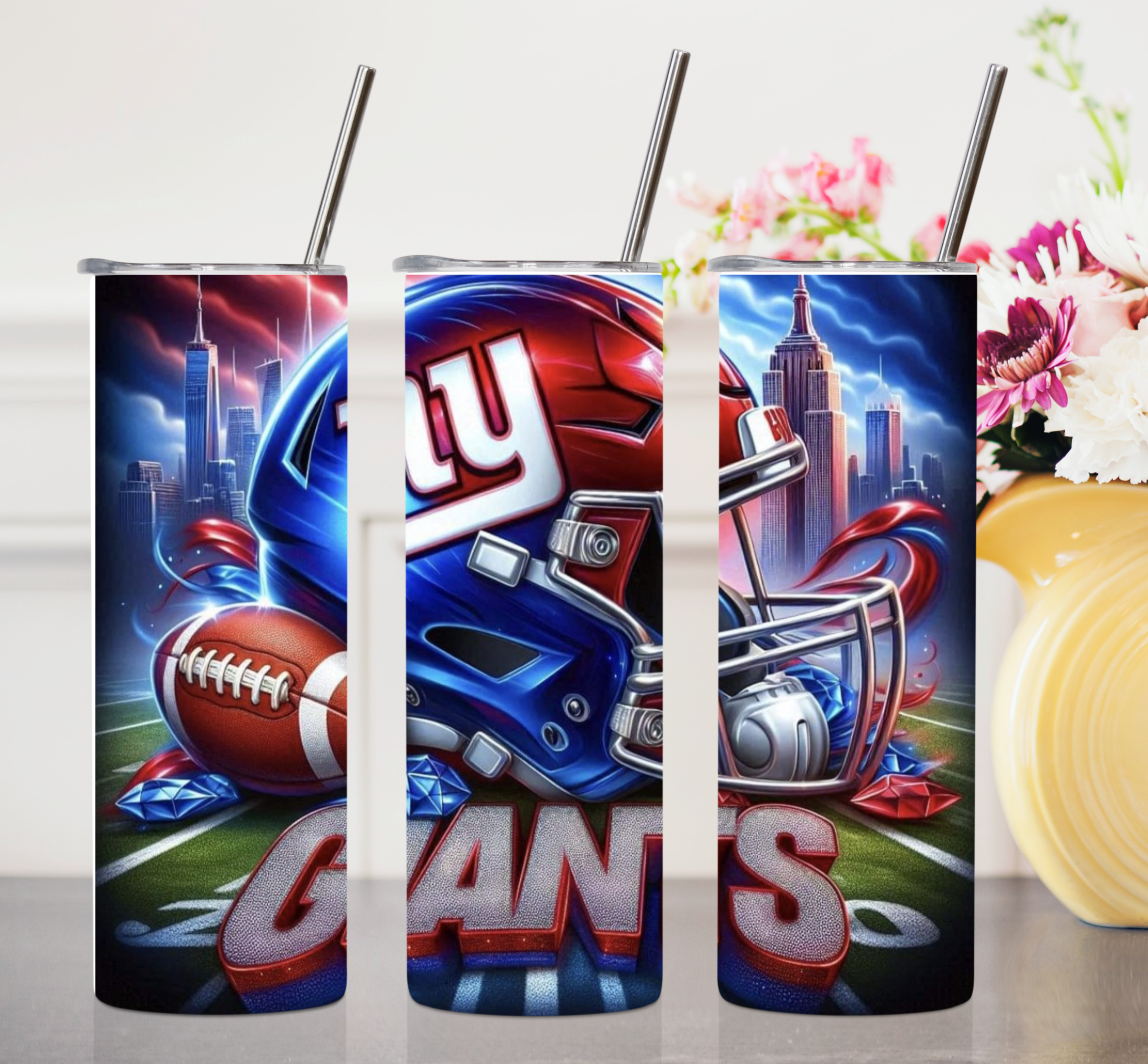 New York Giants 20 oz tumbler