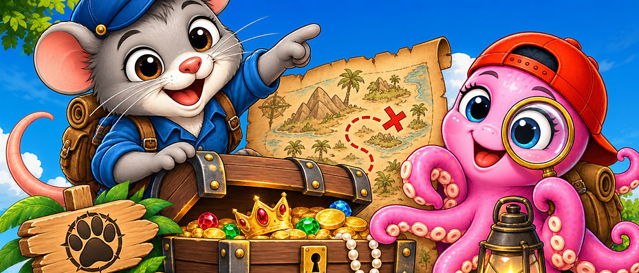 Poulpi & Ratou L'AVENTURE AU COEURS DES CAMPING - POULPI et RATOU Présent depuis janvier 2