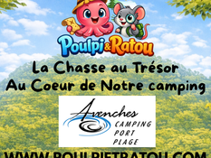 Poulpi & Ratou au Camping Avenches Plage - L'AVENTURE AU COEURS DES CAMPINGS Les enfants cherchent des trésors et créent de beaux souvenirs en famille au cœur des campings - POULPI & RATOU Présent depuis janvier 2026 - avec Roka Concepts - www.poulpietratou.com - France - Suisse 