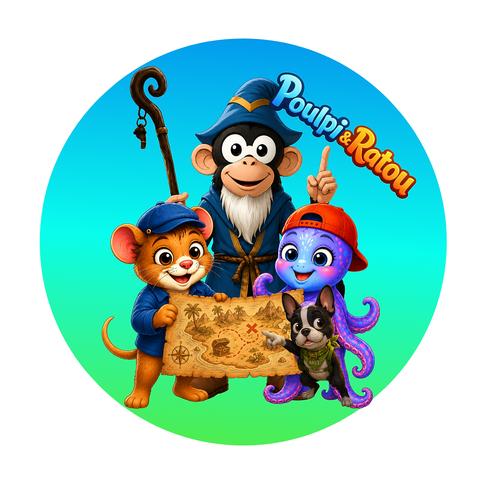Poulpi & Ratou L'AVENTURE AU COEURS DES CAMPING - Suisse - France - www.poulpietratou.com