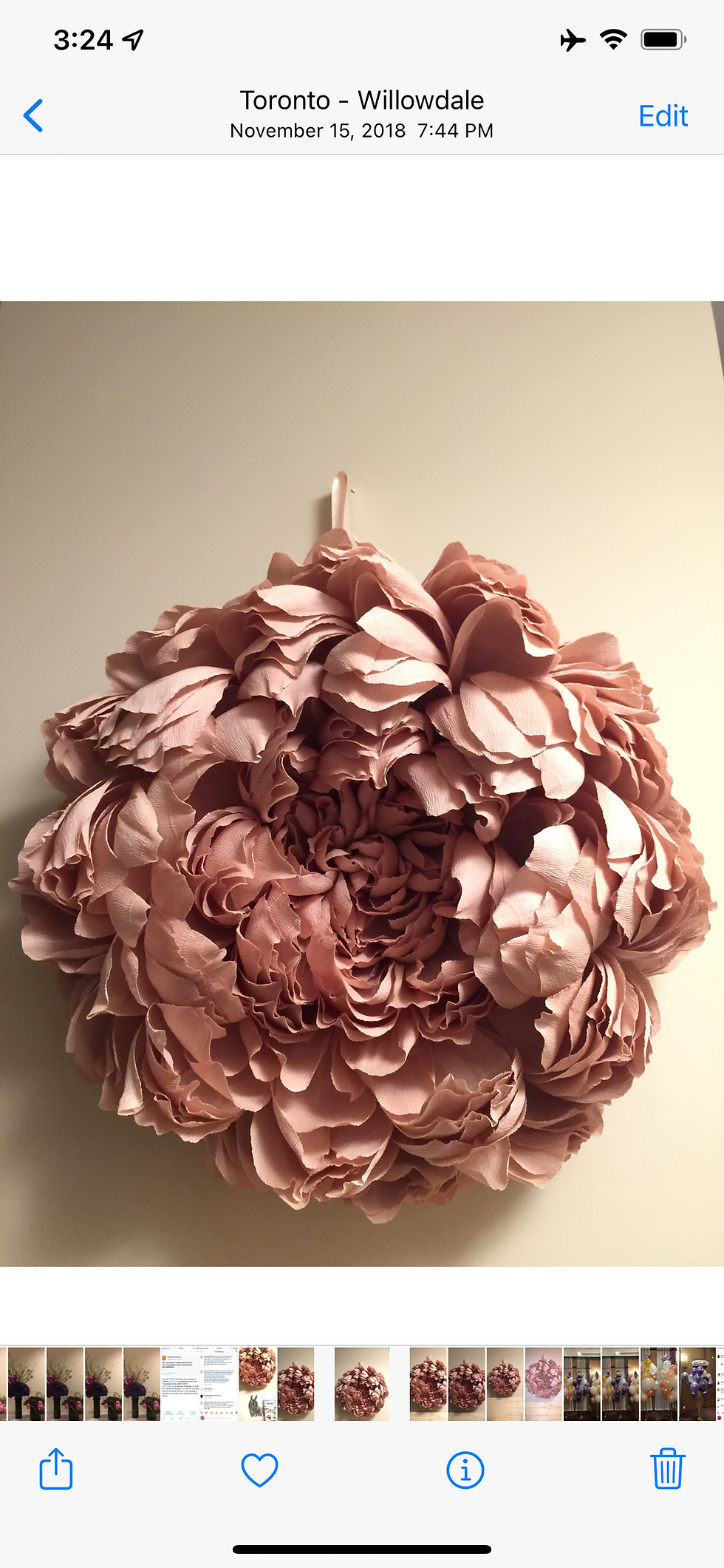 Thumbnail: The in-class 24" GIANT Peony Workshop