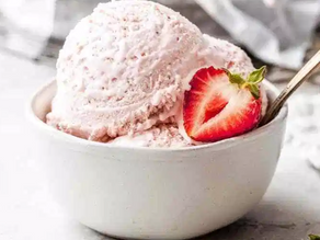 Shameless Strawberry Ice Cream