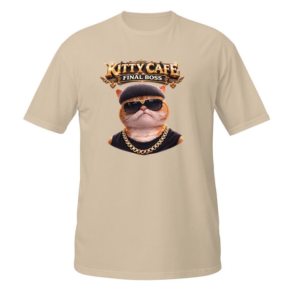 Thumbnail: Kitty Cafe Boss Short-Sleeve Unisex T-Shirt