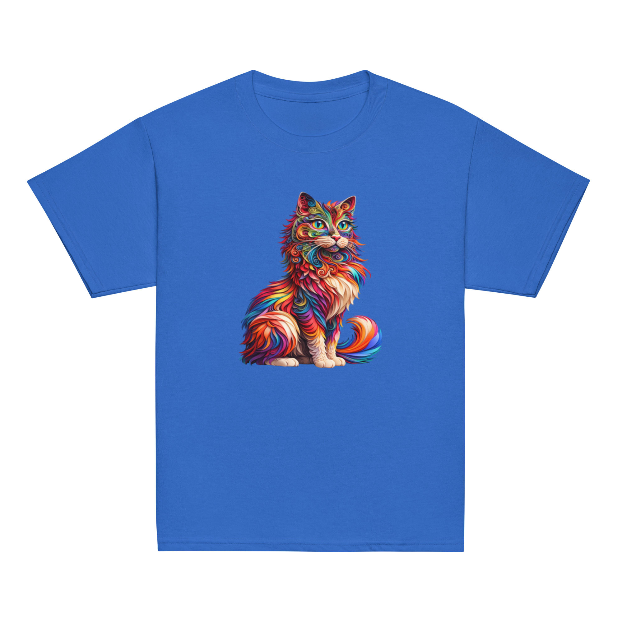 Kids Colourful Cat Classic T-shirt