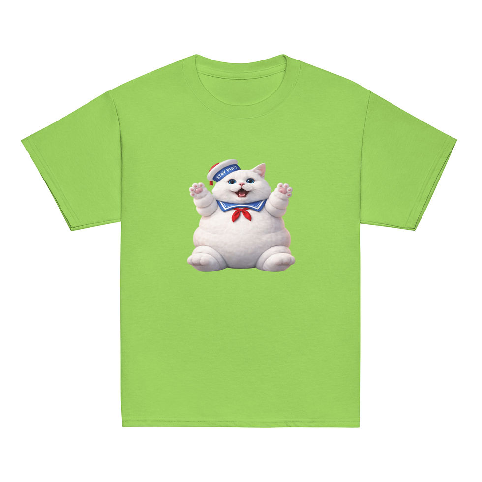Thumbnail: Kids The Stay Puft Kitty Classic T-Shirt 