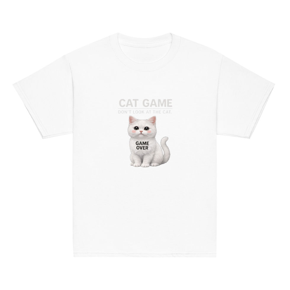 Thumbnail: Kids Cat Game Classic TShirt