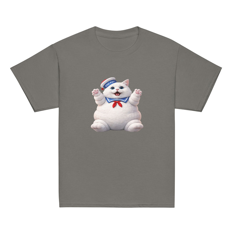 Thumbnail: Kids The Stay Puft Kitty Classic T-Shirt 