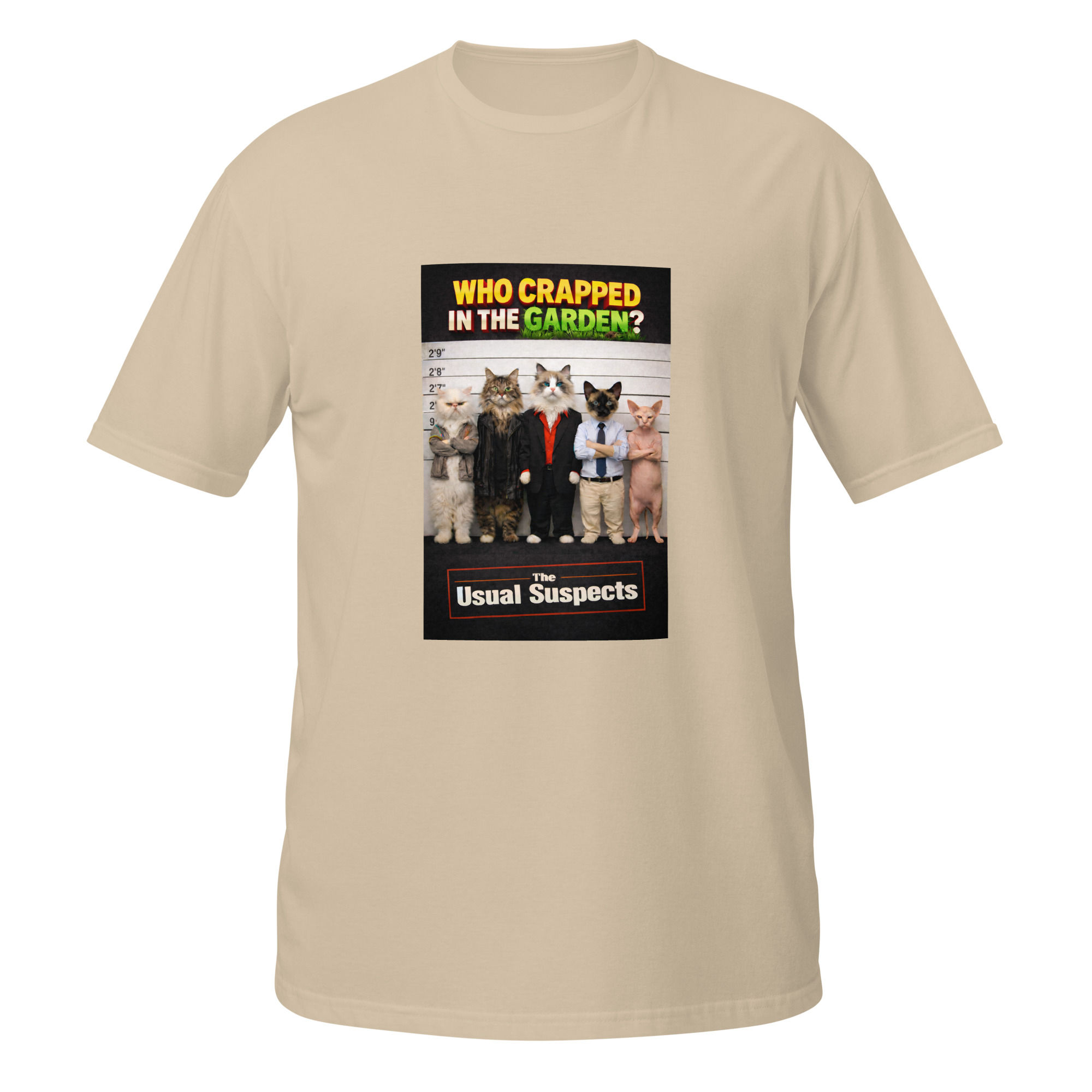 Who Crapped in the Garden T-Shirt