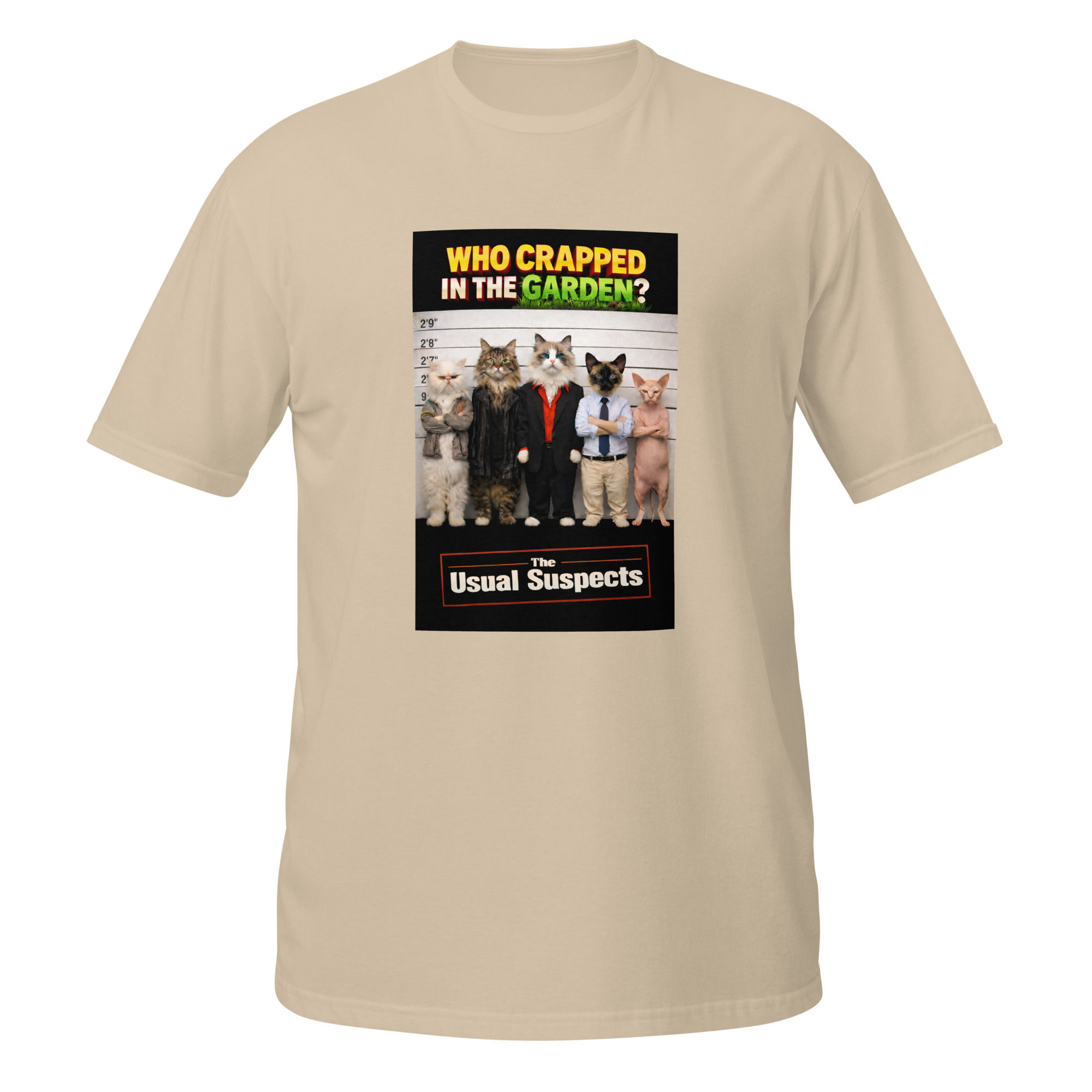 Who Crapped in the Garden T-Shirt