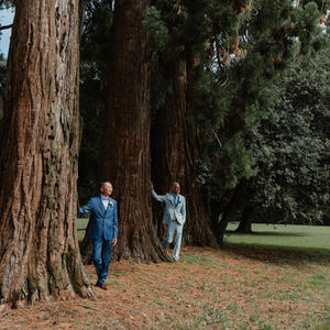 Les mariés Khoi et Michel