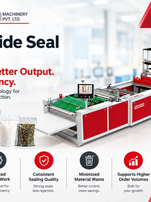 5 Ways Zipper Side Seal Machines Boost Your Production Capacity