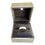 Thumbnail: Sapphire and diamond ring displayed in ring box