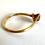 Thumbnail: Side View Close Up Sapphire Trilogy Ring