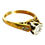 Thumbnail: Side View for 9ct Gold Diamond Solitaire Ring
