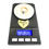 Thumbnail: 9ct Gold Sapphire and Diamond Ring displayed on weighing Scales