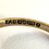 Thumbnail: Close Up UK 9ct Gold Hallmark for Sapphire and Cubic Zirconia Ring