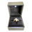 Thumbnail: 9ct Gold smoky quartz ring displayed in ring box