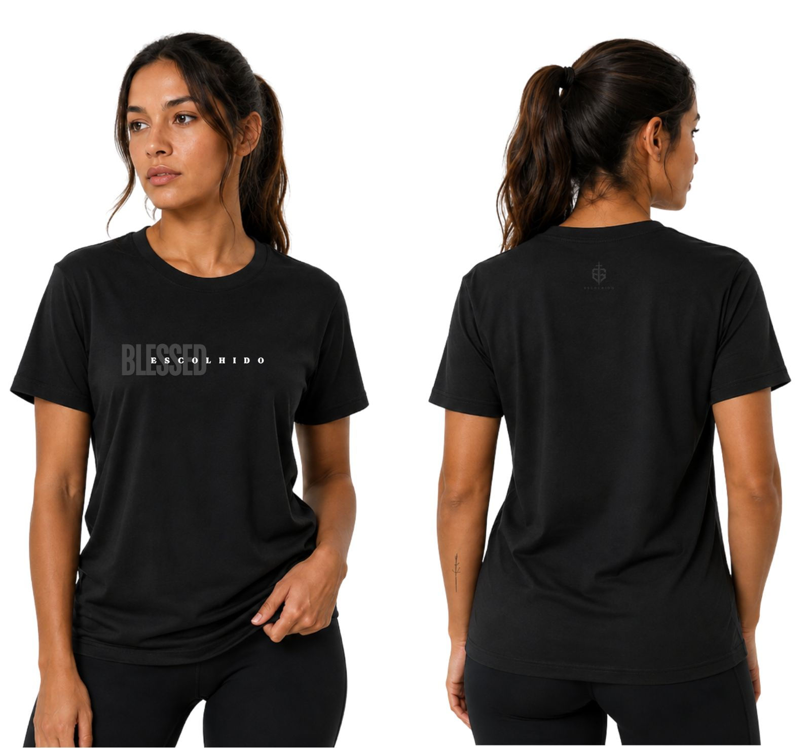 T-shirt feminina "Blessed"