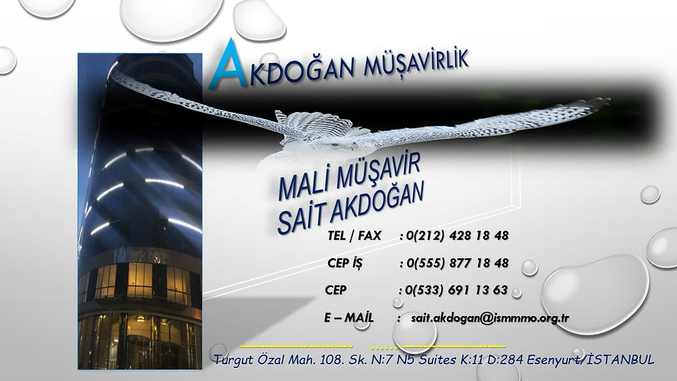 AKDOĞAN MÜŞAVİRLİK
