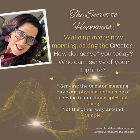 The Secret to Happiness