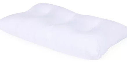 Travesseiro FOM G Slim para alívio de dores no pescoço e sono reparador.