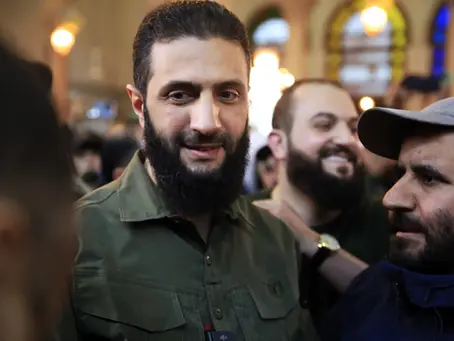 Abu Muhammad Al-Jolani (Ahmed Al-Sharaa), the interim president of Syria