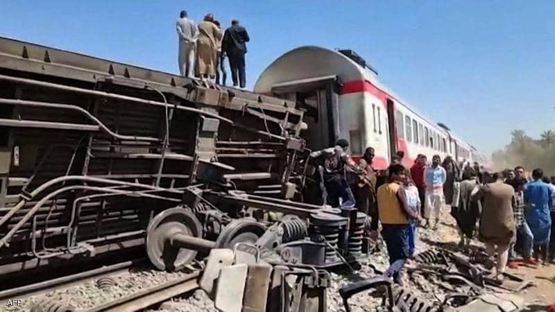 Sohag train accident March 26th, 2021