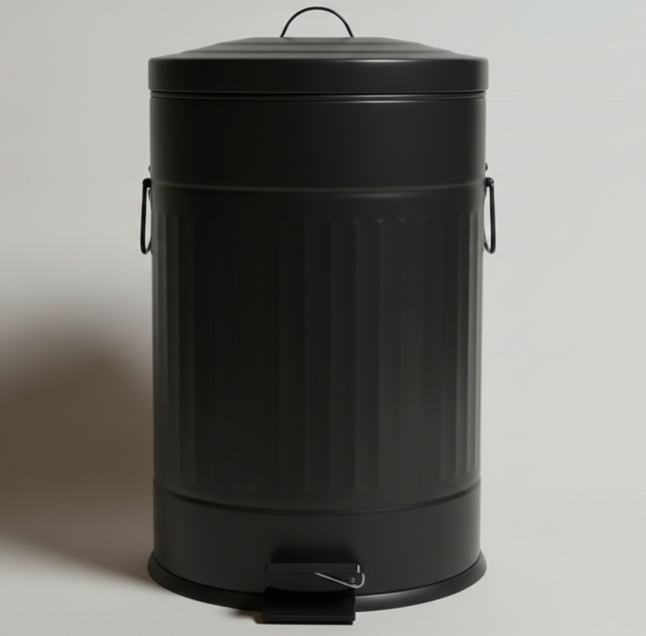 תמונה ממוזערת: 🗑️ פח אשפה 20 ליטר בסגנון רטרו | עיצוב קלאסי ונוחות מושלמת