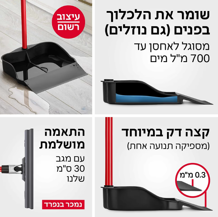 תמונה ממוזערת: יעה מים מסדרת רב-מגב